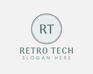 Retro Feminine Fashion logo design