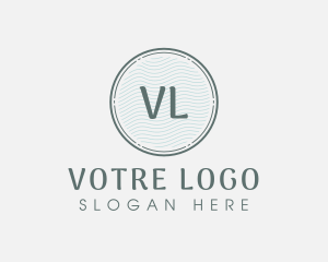 Retro Feminine Fashion logo design