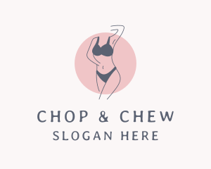 Lingerie Fashion Woman  Logo