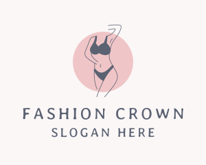 Lingerie Fashion Woman  logo design