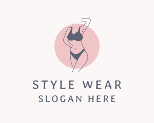 Lingerie Fashion Woman  logo design