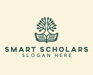 Tutoring - Academic Educational Book logo design