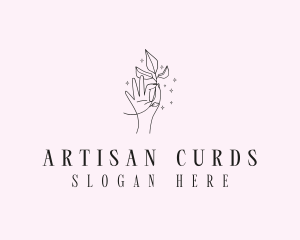 Floral Garden Spa logo design