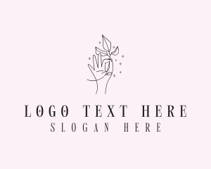 Decorator - Floral Garden Spa logo design