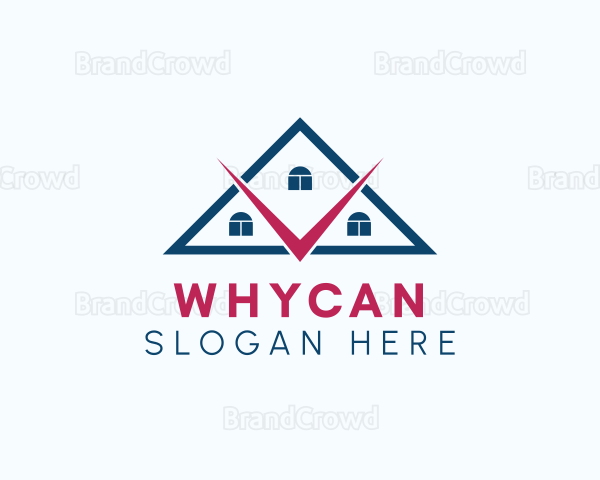 House Roofing Builder Logo