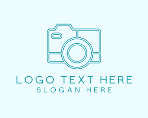 Minimalist Photography Camera  Logo