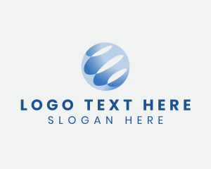 Global - International Global Company logo design