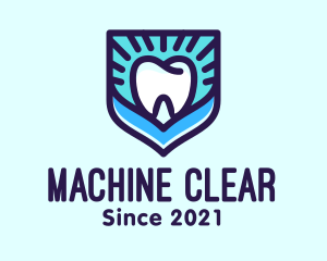 Dental Clinic Tooth Shield logo design