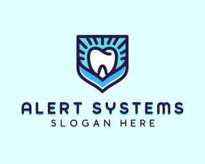 Dental Clinic Tooth Shield logo design