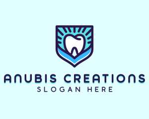 Dental Clinic Tooth Shield logo design