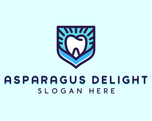 Dental Clinic Tooth Shield logo design