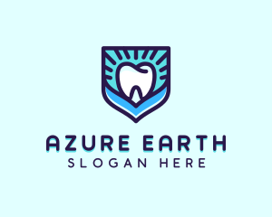 Dental Clinic Tooth Shield logo design