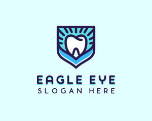 Dental Clinic Tooth Shield logo design