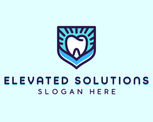 Dental Clinic Tooth Shield logo design