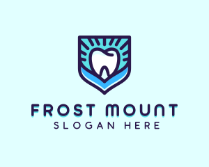 Dental Clinic Tooth Shield logo design