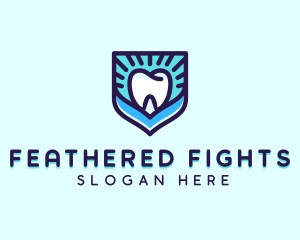 Dental Clinic Tooth Shield logo design