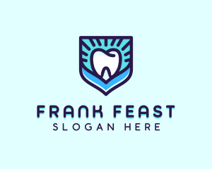 Dental Clinic Tooth Shield logo design