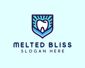 Dental Clinic Tooth Shield logo design