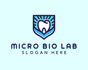 Dental Clinic Tooth Shield logo design