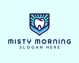 Dental Clinic Tooth Shield logo design