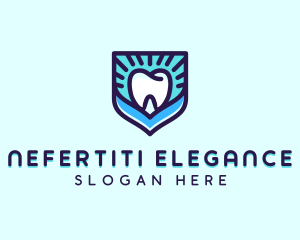 Dental Clinic Tooth Shield logo design