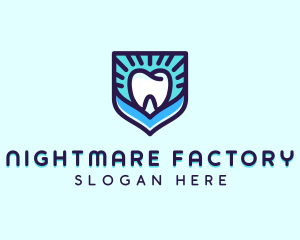 Dental Clinic Tooth Shield logo design