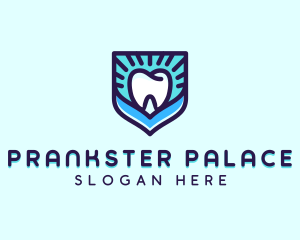 Dental Clinic Tooth Shield logo design