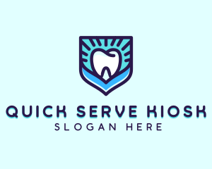 Dental Clinic Tooth Shield logo design