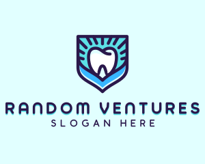 Dental Clinic Tooth Shield logo design