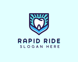 Dental Clinic Tooth Shield logo design