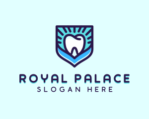 Dental Clinic Tooth Shield logo design