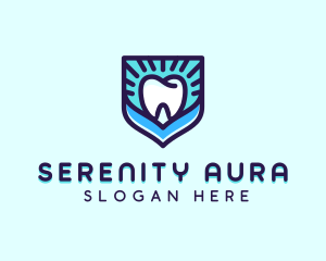 Dental Clinic Tooth Shield logo design