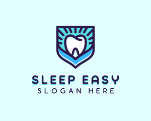 Dental Clinic Tooth Shield logo design