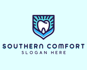 Dental Clinic Tooth Shield logo design