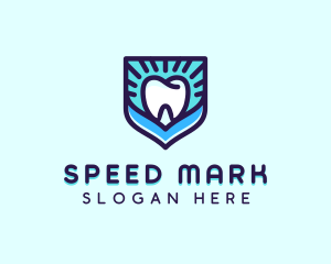 Dental Clinic Tooth Shield logo design