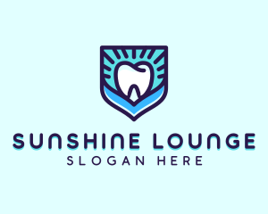 Dental Clinic Tooth Shield logo design