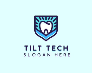 Dental Clinic Tooth Shield logo design