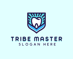 Dental Clinic Tooth Shield logo design