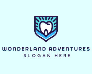 Dental Clinic Tooth Shield logo design