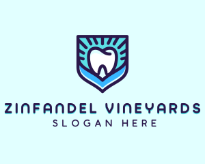 Dental Clinic Tooth Shield logo design