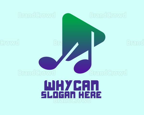 Music Media Player Logo