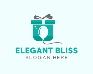 Balloon Box Present Logo