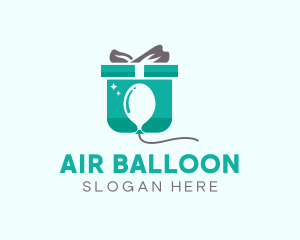 Balloon - Balloon Box Present logo design