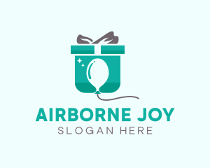 Balloon - Balloon Box Present logo design