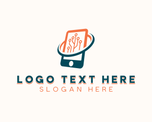 Mobile - Cyber Mobile Technology logo design