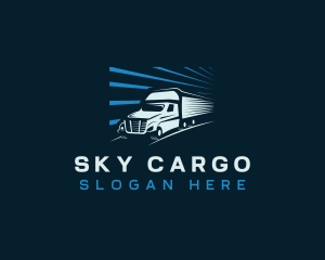 Fast Delivery Truck logo design