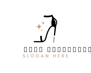 Chic High Heel Shoe Logo