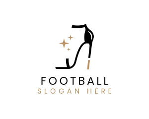 Classy - Chic High Heel Shoe logo design