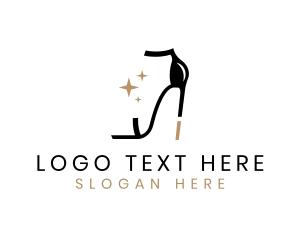 Chic High Heel Shoe Logo