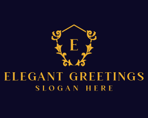 Luxury Decorative Insignia logo design